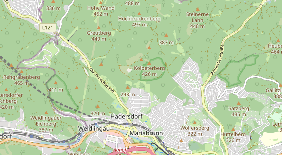 regionaler Händler auf Karte