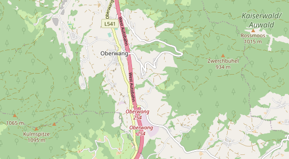 regionaler Händler auf Karte