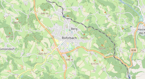 regionaler Händler auf Karte