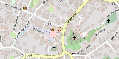 regionaler Händler auf Satellitenbild