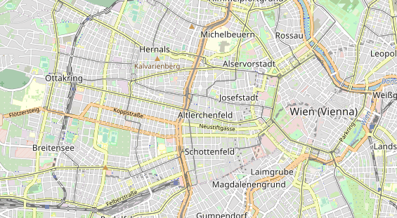 regionaler Händler auf Karte