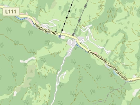 regionaler Dienstleister auf Karte