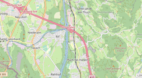 regionaler Dienstleister auf Karte