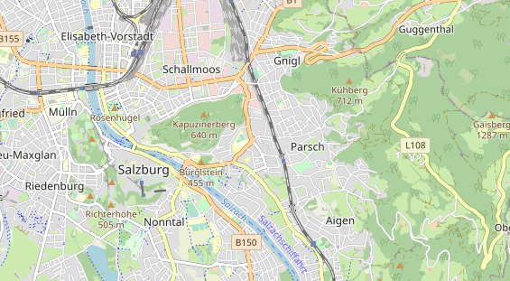 regionaler Händler auf Karte