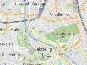 regionales Gasthaus auf Karte