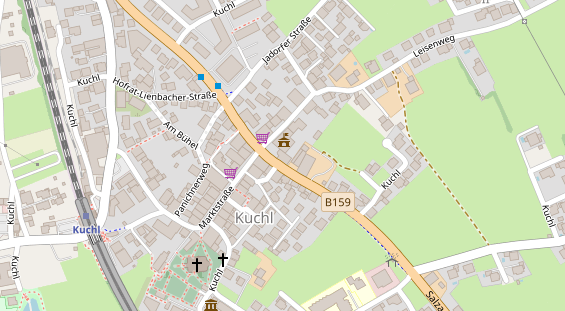 regionalen Anbieter auf Karte