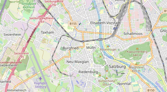 regionaler Dienstleister auf Karte