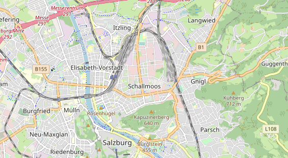 regionaler Dienstleister auf Karte