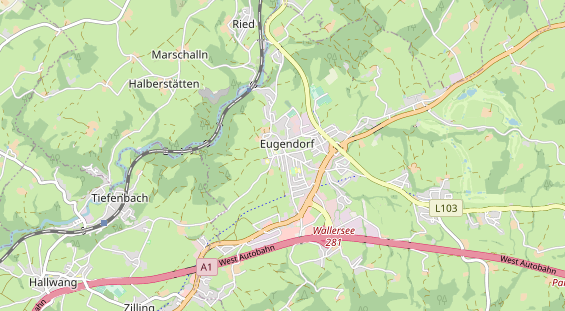 regionaler Dienstleister auf Karte