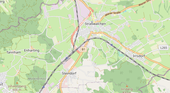 regionaler Dienstleister auf Karte
