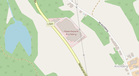 regionaler Dienstleister auf Satellitenbild