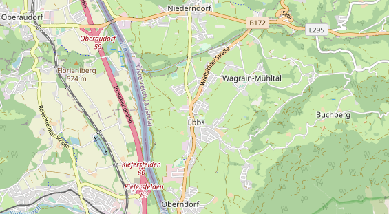 regionaler Dienstleister auf Karte
