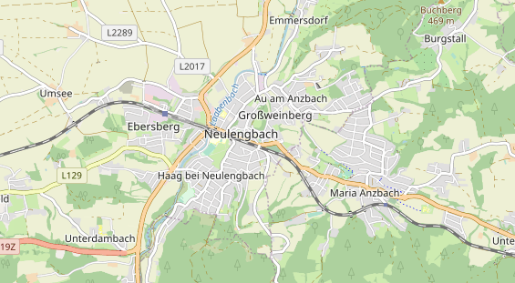 regionaler Händler auf Karte