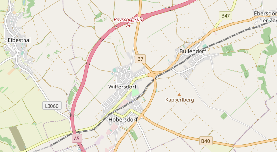 regionaler Produzent auf Karte