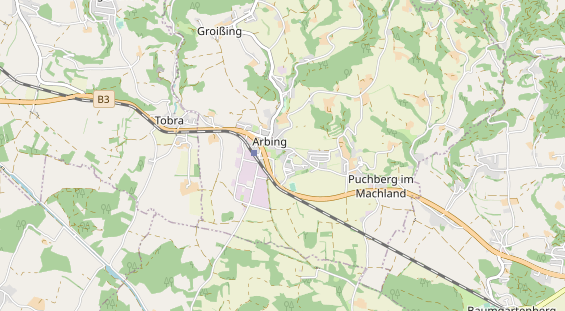 regionaler Händler auf Karte