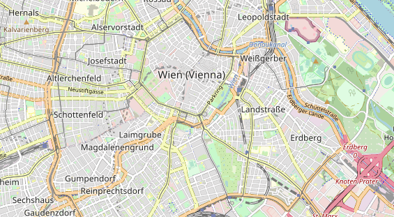 regionaler Händler auf Karte