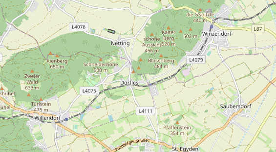 regionaler Produzent auf Karte