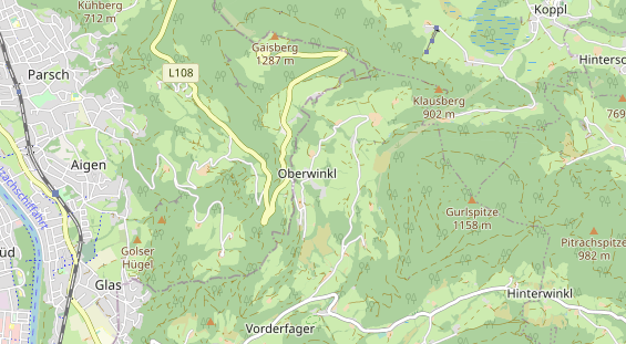 regionaler Dienstleister auf Karte