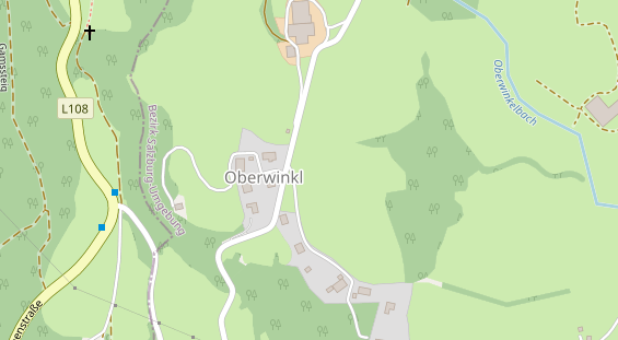 regionaler Dienstleister auf Satellitenbild