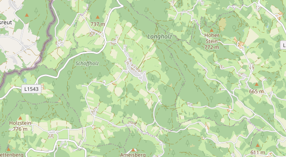 regionaler Händler auf Karte