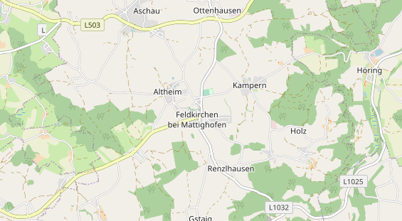 regionaler Dienstleister auf Karte