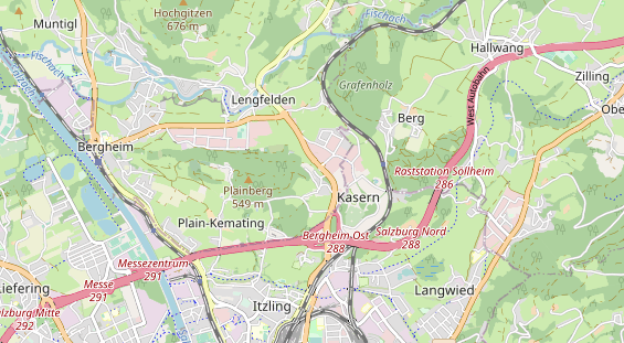 regionaler Händler auf Karte