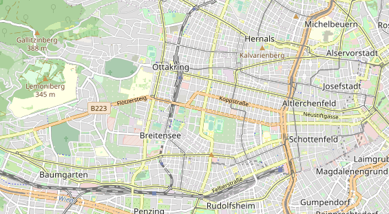 regionaler Dienstleister auf Karte