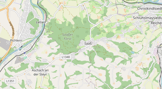 regionaler Händler auf Karte