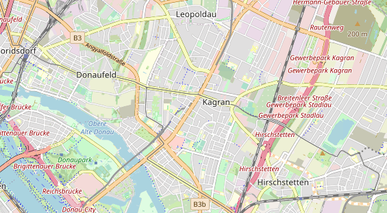 regionaler Dienstleister auf Karte