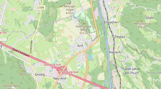 regionaler Dienstleister auf Karte