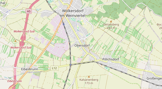 regionaler Händler auf Karte