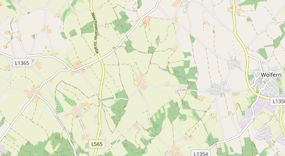 regionaler Händler auf Karte