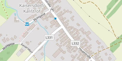 regionaler Händler auf Satellitenbild