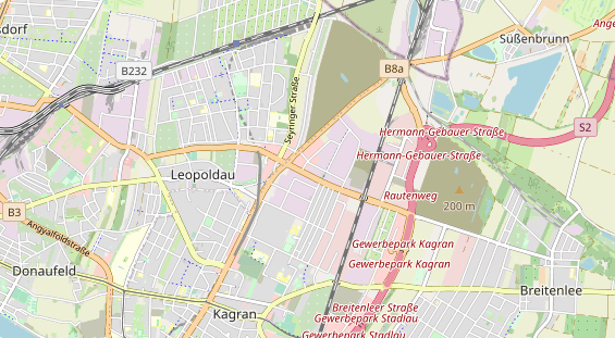 regionaler Händler auf Karte