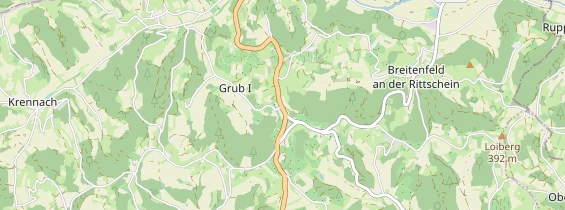 regionaler Händler auf Karte