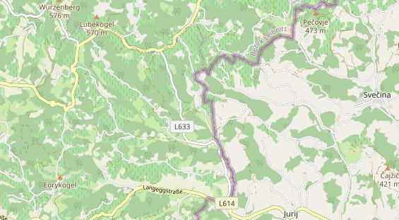 regionaler Produzent auf Karte