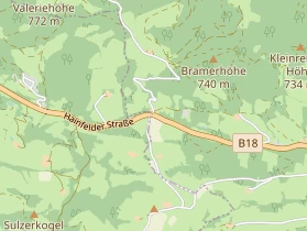 regionaler Produzent auf Karte