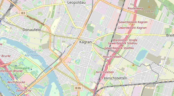 regionaler Händler auf Karte