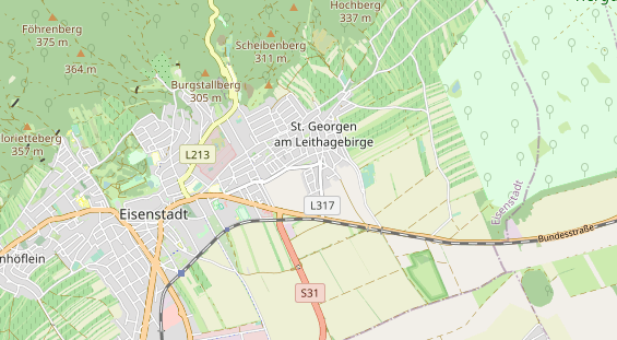 regionaler Händler auf Karte