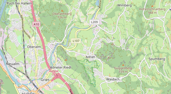 regionaler Produzent auf Karte