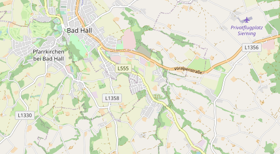 regionaler Dienstleister auf Karte