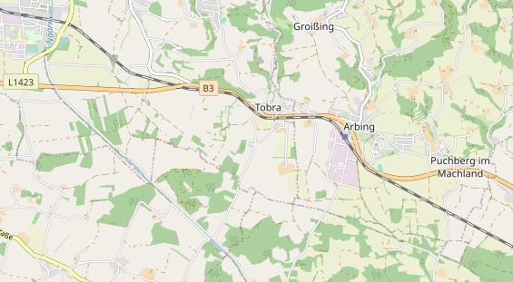 regionaler Händler auf Karte