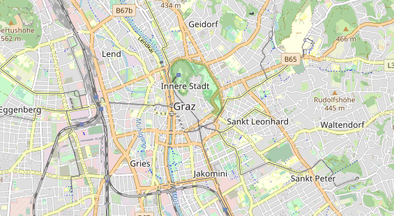 regionaler Händler auf Karte