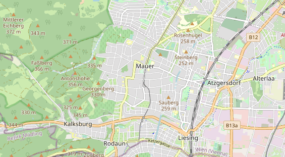 regionaler Händler auf Karte