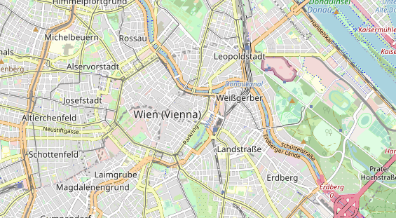 regionaler Händler auf Karte