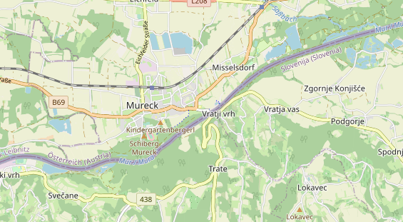 regionaler Händler auf Karte