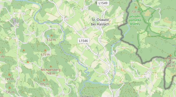 regionaler Händler auf Karte