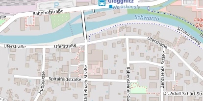 regionaler Händler auf Satellitenbild