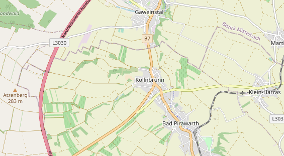 regionaler Händler auf Karte