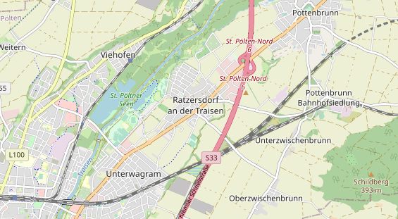 regionaler Dienstleister auf Karte
